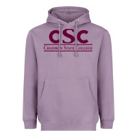 Lavender Chadron State College Heavyweight Hoodie - linhVisuals