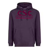 Plum Chadron State College Heavyweight Hoodie - linhVisuals