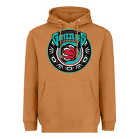 Meerkat vancouver grizzlie retro Heavyweight Hoodie - linhVisuals
