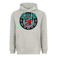 Moon Dust vancouver grizzlie retro Heavyweight Hoodie - linhVisuals