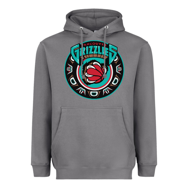 Vancouver Grizzlie Retro Heavyweight Hoodie by linhVisuals | Teevron