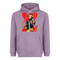 Lavender cyclops 4 Heavyweight Hoodie - linhVisuals