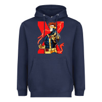 Navy cyclops 4 Heavyweight Hoodie - linhVisuals