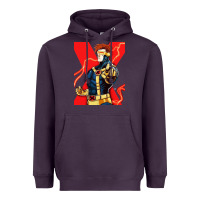 Plum cyclops 4 Heavyweight Hoodie - linhVisuals