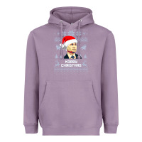 Lavender vladimir putin merry christmas Heavyweight Hoodie - linhVisuals