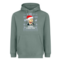 Sage vladimir putin merry christmas Heavyweight Hoodie - linhVisuals