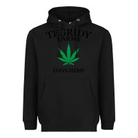 Black tegridy farms Heavyweight Hoodie - linhVisuals