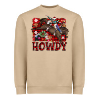 Mushroom rodeo christmas howdy Heavyweight Sweatshirt - AdoDesignShop