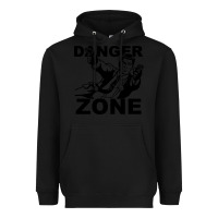 Black archer danger zone Heavyweight Hoodie - linhVisuals