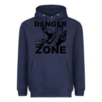 Navy archer danger zone Heavyweight Hoodie - linhVisuals