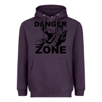 Plum archer danger zone Heavyweight Hoodie - linhVisuals