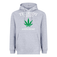 Heather Grey tegridy farms Heavyweight Hoodie - linhVisuals