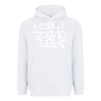 White cool disco dan Heavyweight Hoodie - linhVisuals