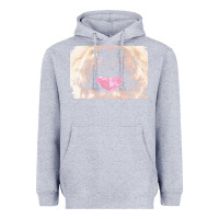 Heather Grey labradoodle t  shirtfunny labradoodle face mask funny dog mouth t  shi Heavyweight Hoodie - linhVisuals