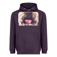 Plum labradoodle t  shirtfunny labradoodle face mask funny dog mouth t  shi Heavyweight Hoodie - linhVisuals