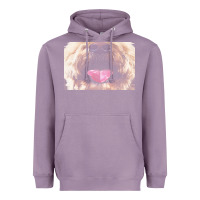 Lavender labradoodle t  shirtfunny labradoodle face mask funny dog mouth t  shi Heavyweight Hoodie - linhVisuals