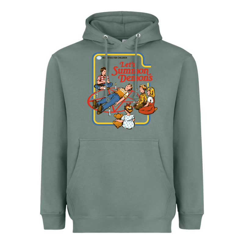 Let's Summon Demons Heavyweight Hoodie by linhVisuals | Teevron