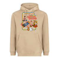 Mushroom let's summon demons Heavyweight Hoodie - linhVisuals