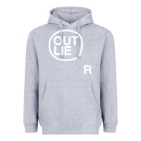 Heather Grey outlier Heavyweight Hoodie - linhVisuals