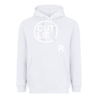 White outlier Heavyweight Hoodie - linhVisuals
