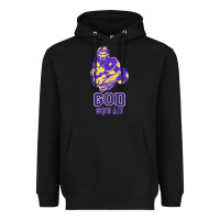 Black kelvins god squad strong Heavyweight Hoodie - linhVisuals