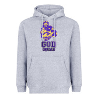 Heather Grey kelvins god squad strong Heavyweight Hoodie - linhVisuals