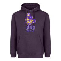 Plum kelvins god squad strong Heavyweight Hoodie - linhVisuals