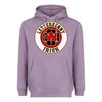 Lavender letterkenny irish shoresy shamrock Heavyweight Hoodie - linhVisuals
