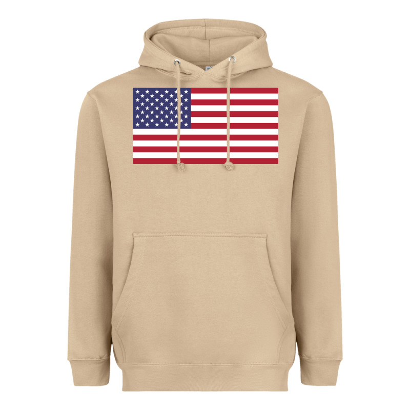 American Flag Heavyweight Hoodie by linhVisuals | Teevron