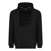 Black understanding engineers funny Heavyweight Hoodie - linhVisuals