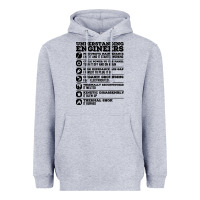 Heather Grey understanding engineers funny Heavyweight Hoodie - linhVisuals
