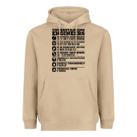 Mushroom understanding engineers funny Heavyweight Hoodie - linhVisuals
