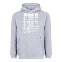 Heather Grey understanding engineers funny Heavyweight Hoodie - linhVisuals