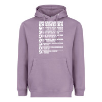 Lavender understanding engineers funny Heavyweight Hoodie - linhVisuals