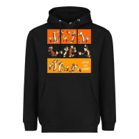 Black calvin Heavyweight Hoodie - linhVisuals
