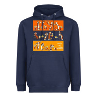 Navy calvin Heavyweight Hoodie - linhVisuals