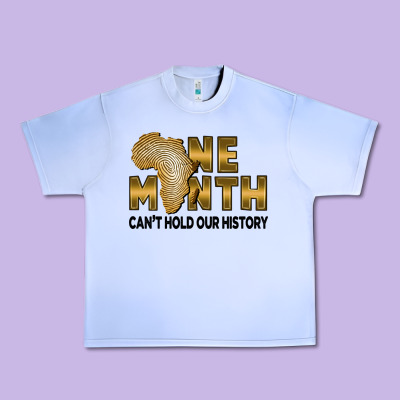 One Month Can't Hold Our History Urban Heavy Tee Designed By Fadigitalartstudio