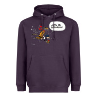 Plum calvin Heavyweight Hoodie - linhVisuals