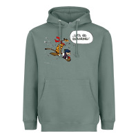 Sage calvin Heavyweight Hoodie - linhVisuals