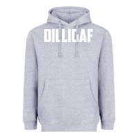Heather Grey dilligaf    bowling Heavyweight Hoodie - linhVisuals