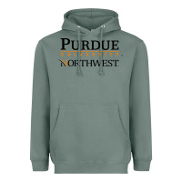 Sage purdue university northwest Heavyweight Hoodie - linhVisuals