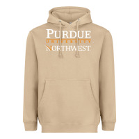 Mushroom purdue university northwest Heavyweight Hoodie - linhVisuals