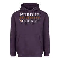 Plum purdue university northwest Heavyweight Hoodie - linhVisuals