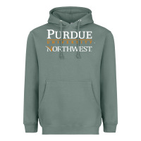 Sage purdue university northwest Heavyweight Hoodie - linhVisuals