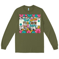 Army Green best teacher ever tumbler Long Sleeve Tee - BundleAndBundleShop