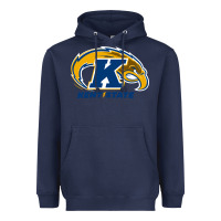 Navy kent Heavyweight Hoodie - linhVisuals