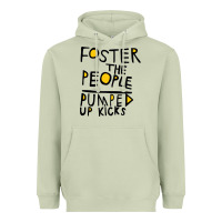 Matcha Foster The People Pumped Up Kicks Heavyweight Hoodie - linhVisuals