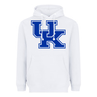 White kentucky Heavyweight Hoodie - linhVisuals