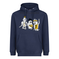 Navy Foster The People Call It What You Want Heavyweight Hoodie - linhVisuals