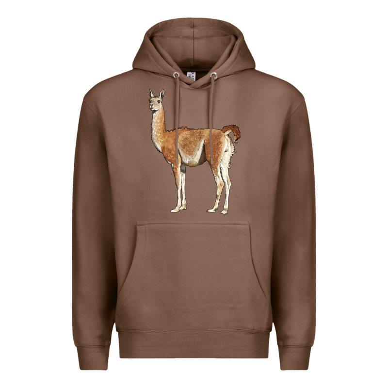 Guanaco Llama Premium Hoodie by LillyAllenDesigns | Teevron